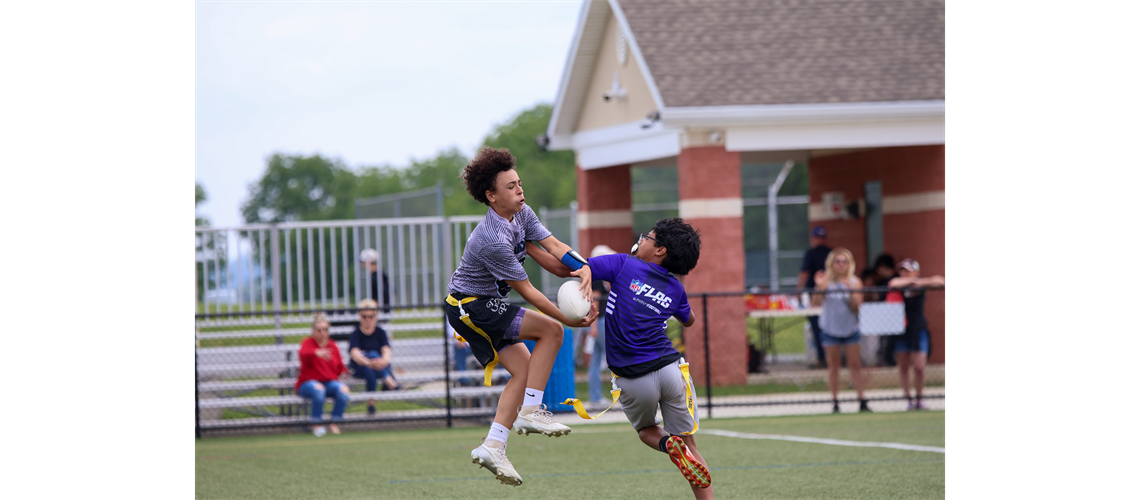 NFL Flag Football is offered in the spring and fall